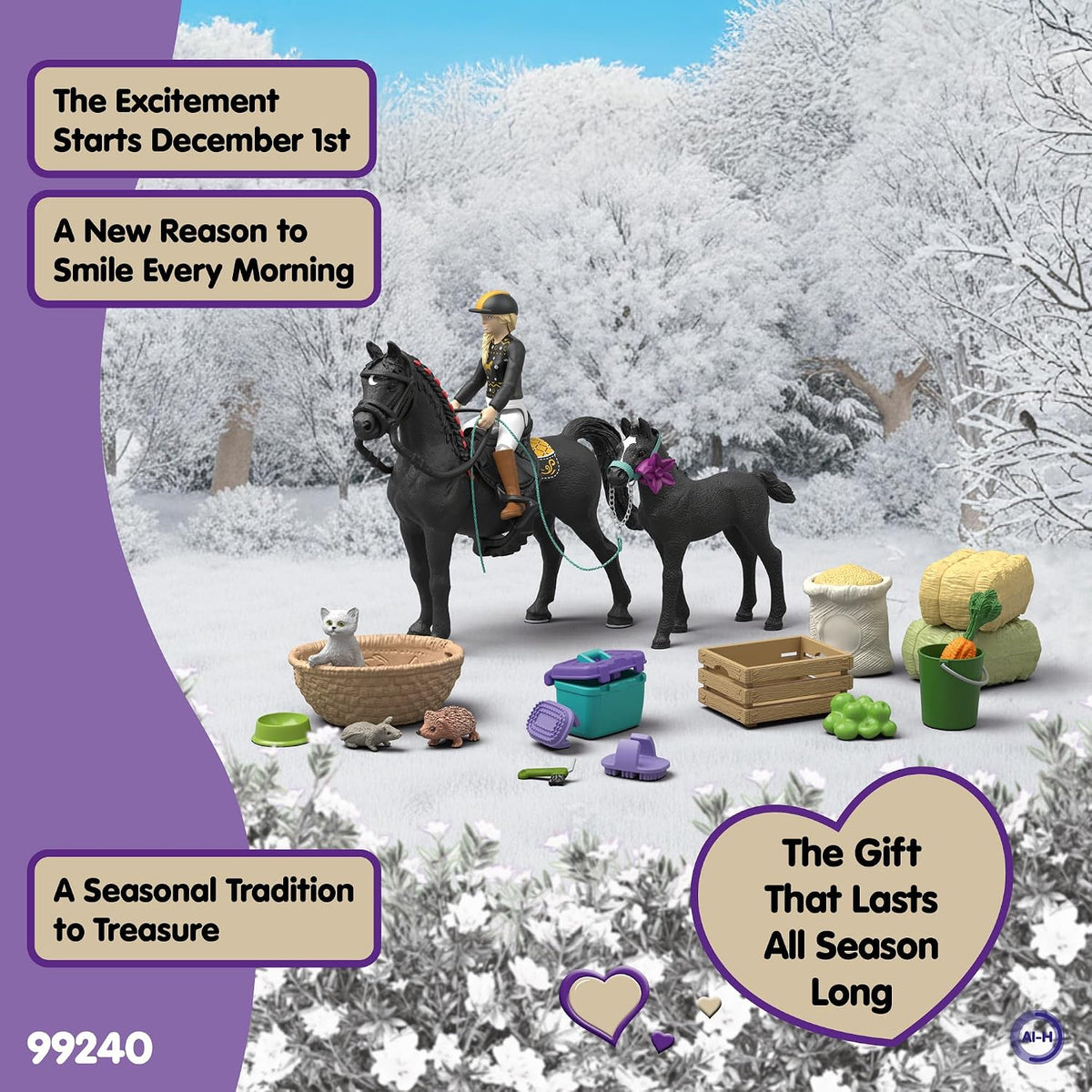 schleich HORSE CLUB 99240 Kalendarz adwentowy Przejażdżka