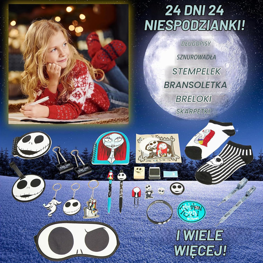 Disney The Nightmare Before Christmas Kalendarz adwentowy 2024 – Kalendarz
