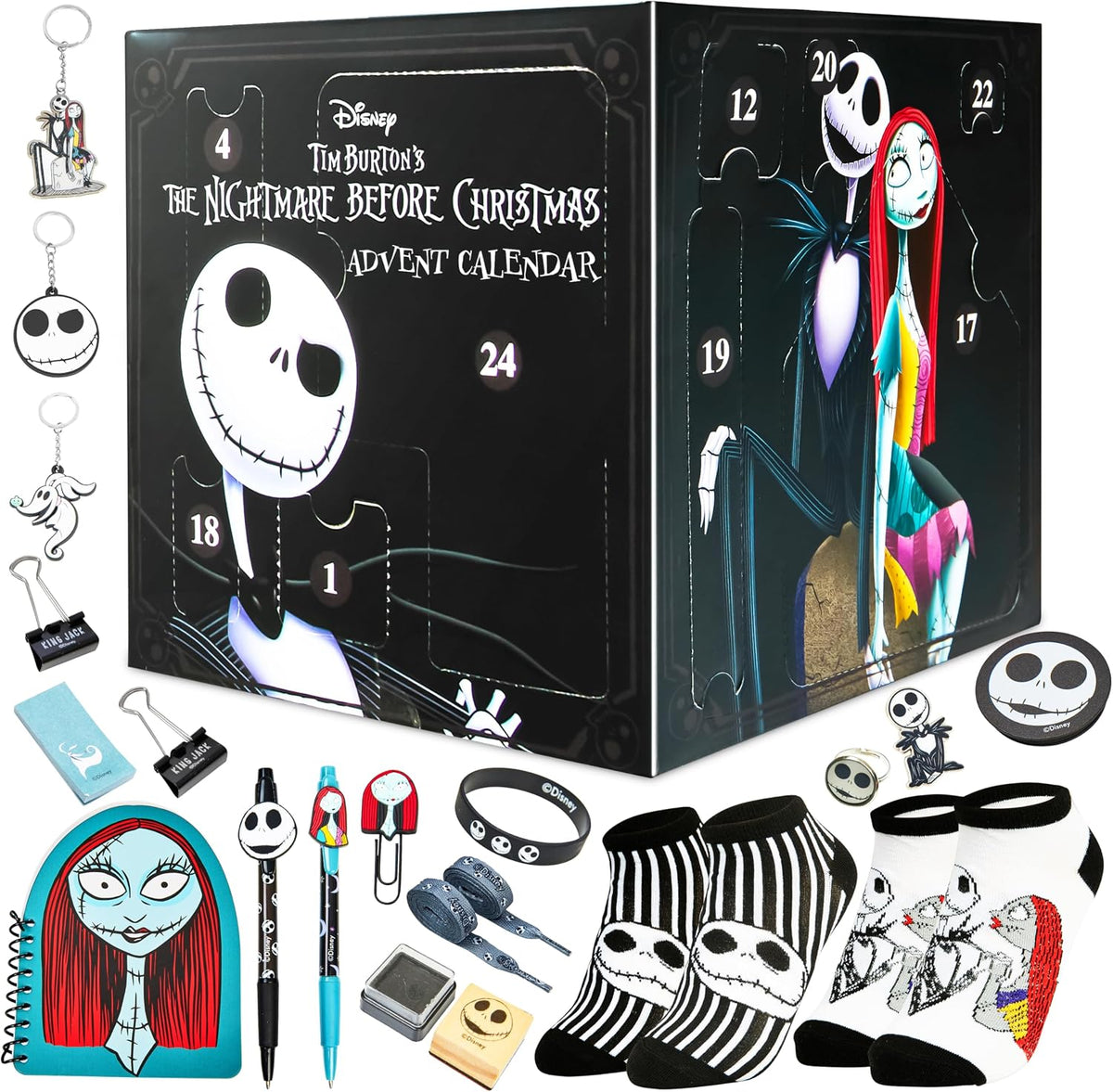 Disney The Nightmare Before Christmas Kalendarz adwentowy 2024 – Kalendarz
