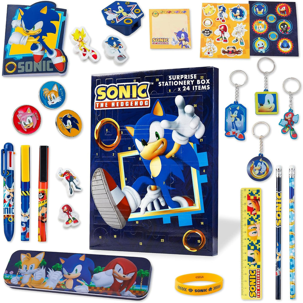 Sonic The Hedgehog Kalendarz adwentowy 2024 dla dzieci i młodzieży