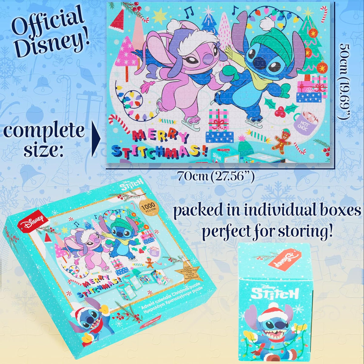 Disney Stitch Kalendarz adwentowy 2026 dla dzieci i dorosłych