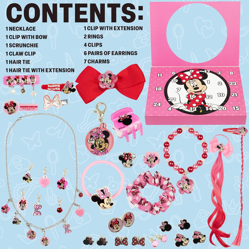 Get Trend Kalendarz adwentowy Disney Minnie Mouse 2025 dla dziewcząt