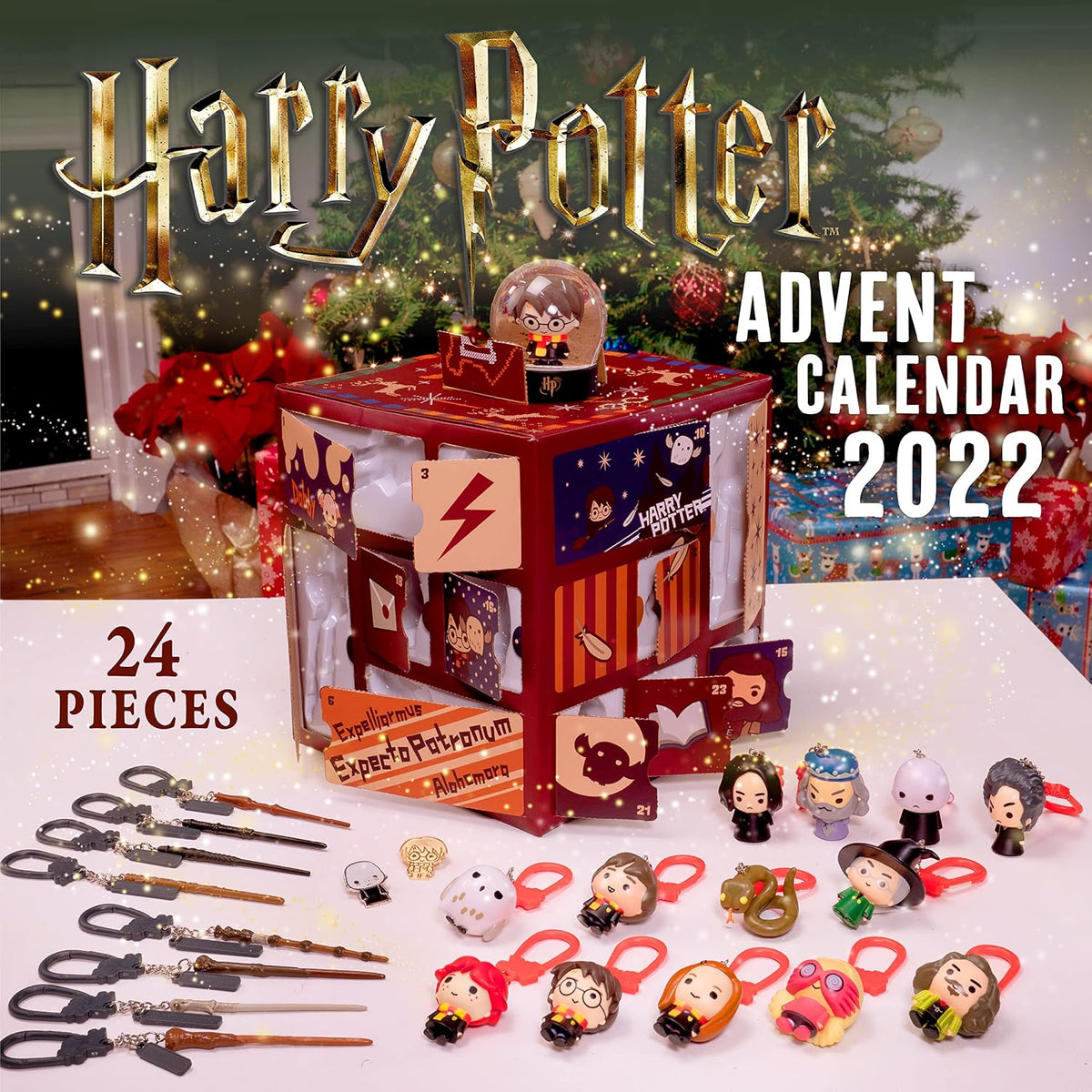 Paladone Cube Harry Potter Kalendarz Adwentowy z 24 Prezentami
