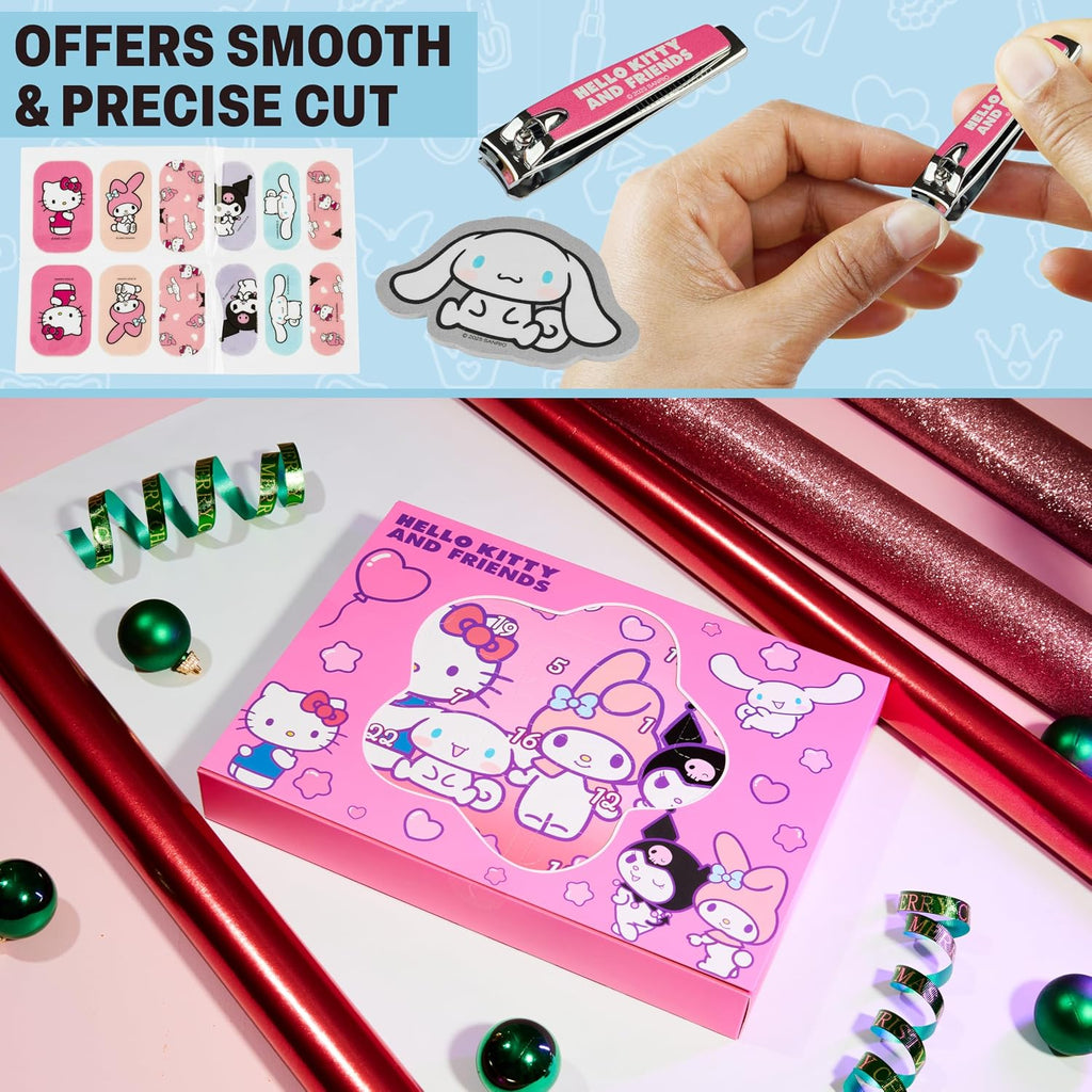 Get Trend Get Trend Hello Kitty Sanrio Kalendarz adwentowy 2025, Zestaw upominkowy dla kobiet i nast