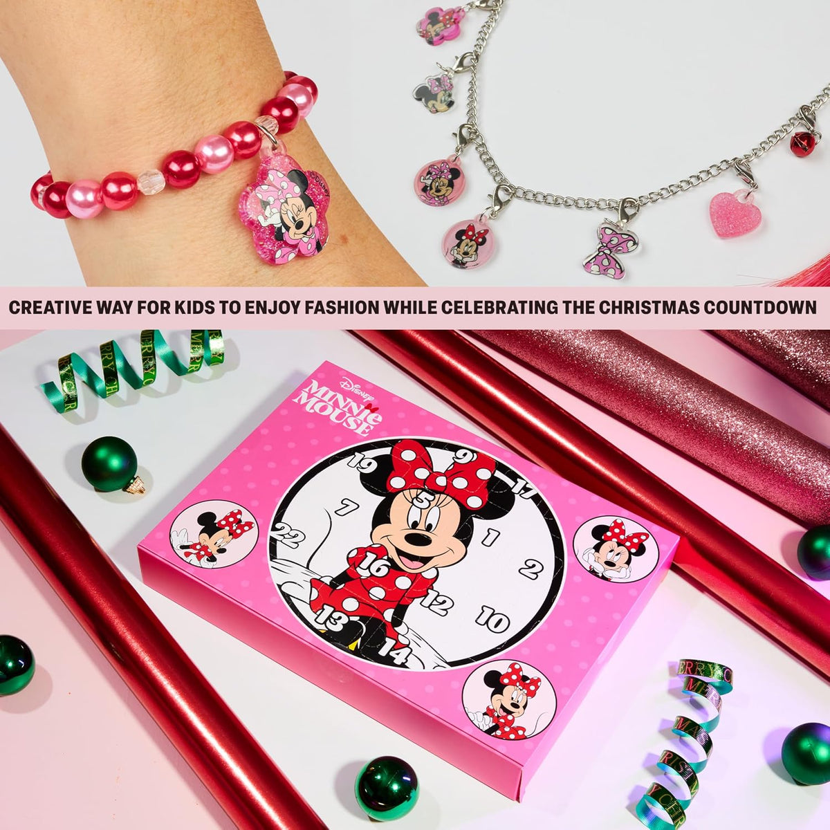 Get Trend Kalendarz adwentowy Disney Minnie Mouse 2025 dla dziewcząt