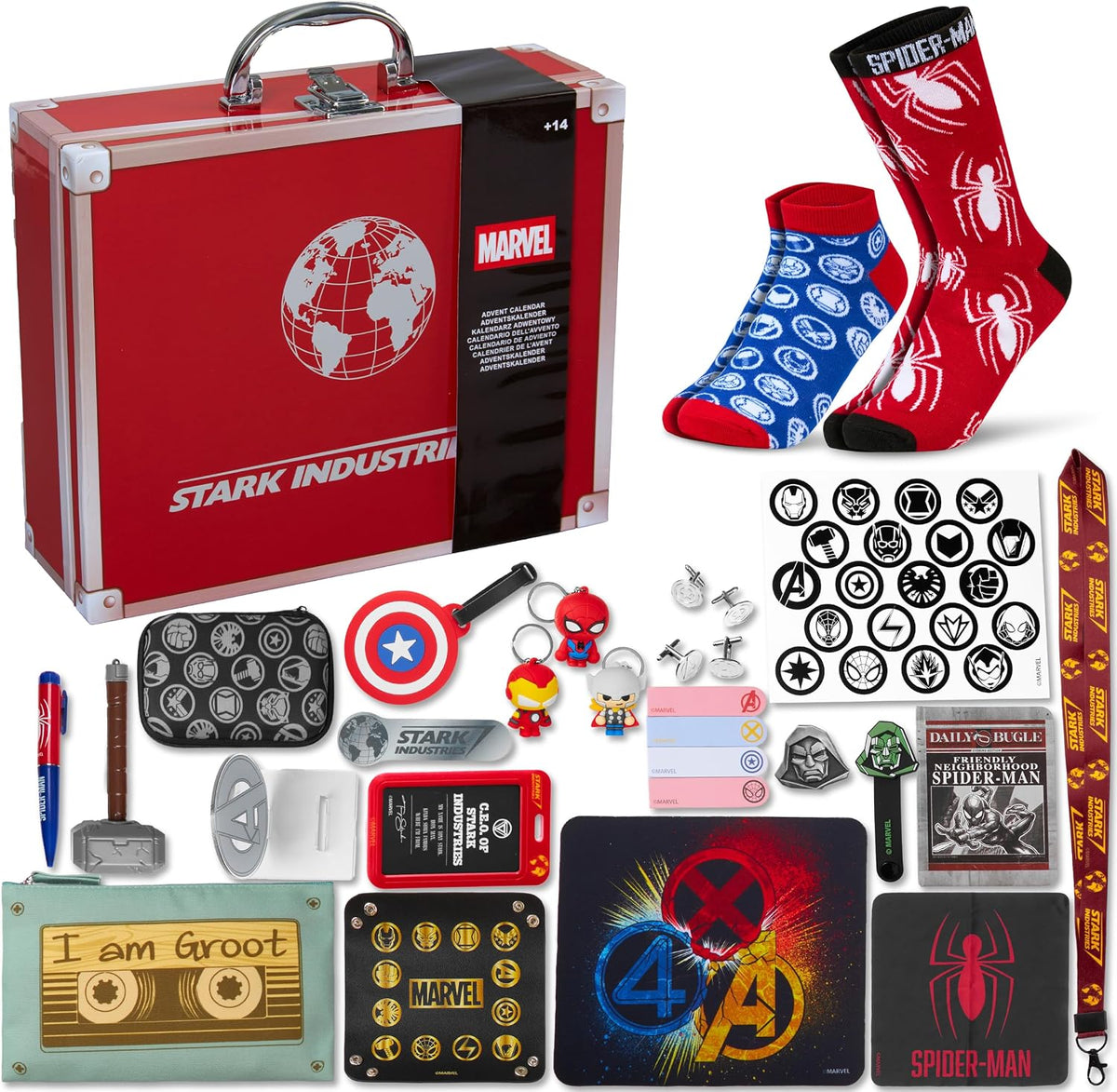 Get Trend Get Trend Marvel Avengers Spiderman kalendarz adwentowy 2026 dla dorosłych