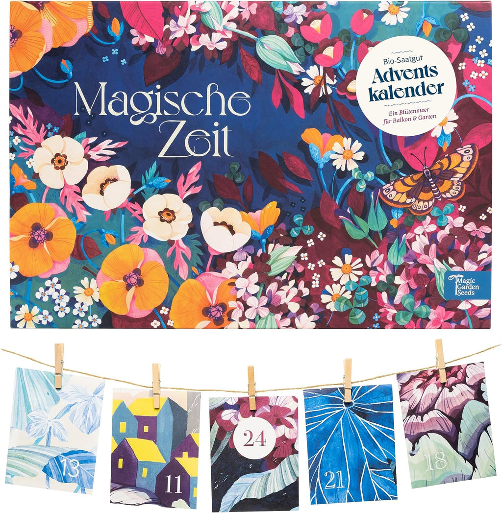 Magic Garden Seeds Magische Zeit – Organic Seed Advent Calendar