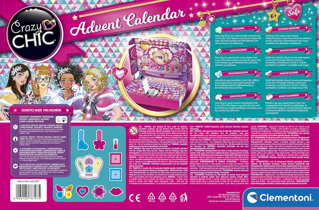 Clementoni Clementoni Crazy Chic kalendarz adwentowy (78797)