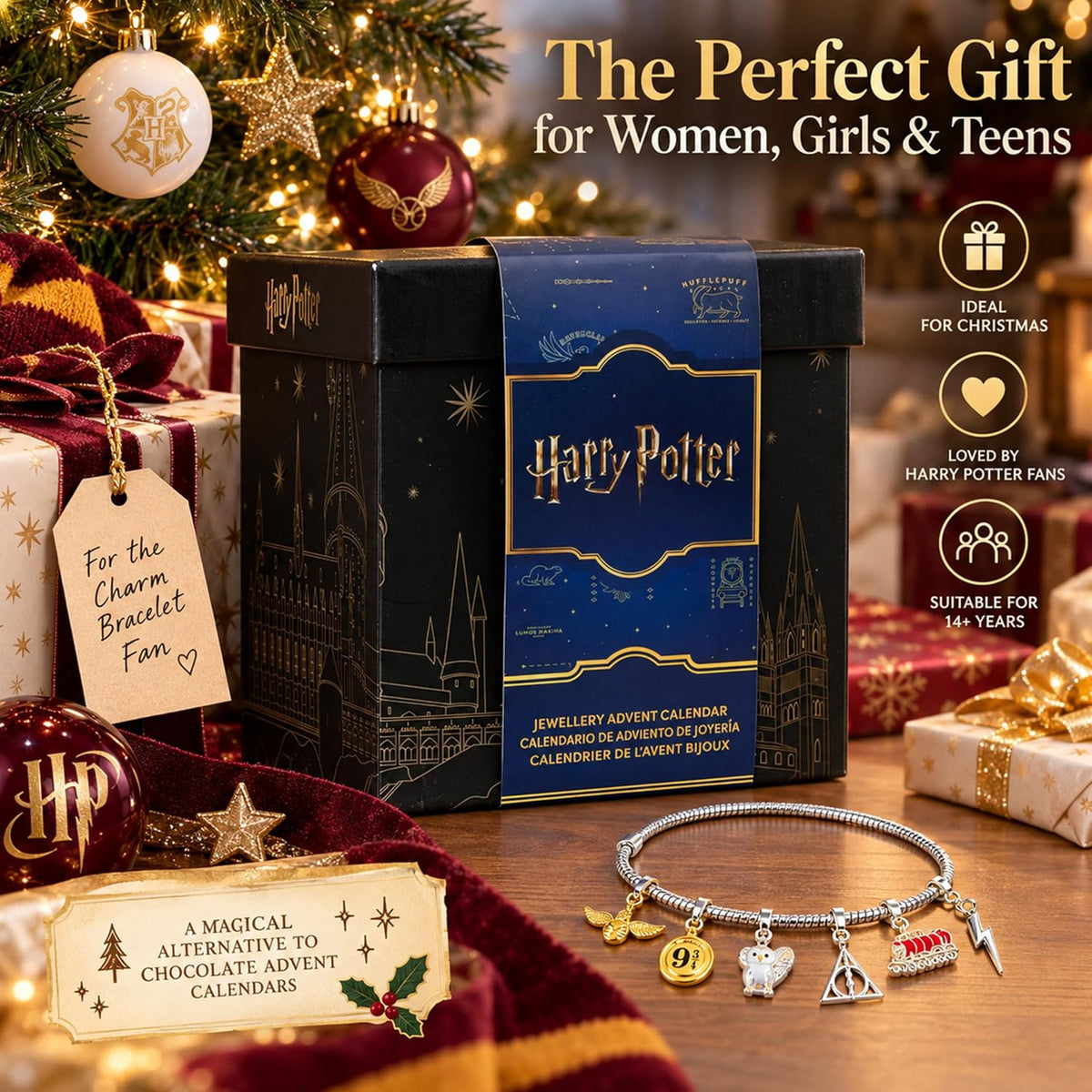 Get Trend Kalendarz adwentowy z zawieskami Harry Potter od Get Trend