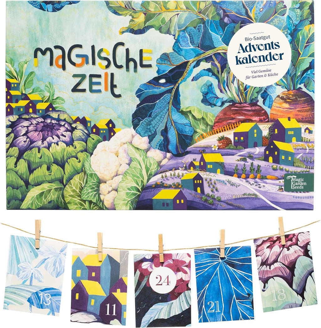 Magiczny czas – organiczny kalendarz adwentowy z nasionami