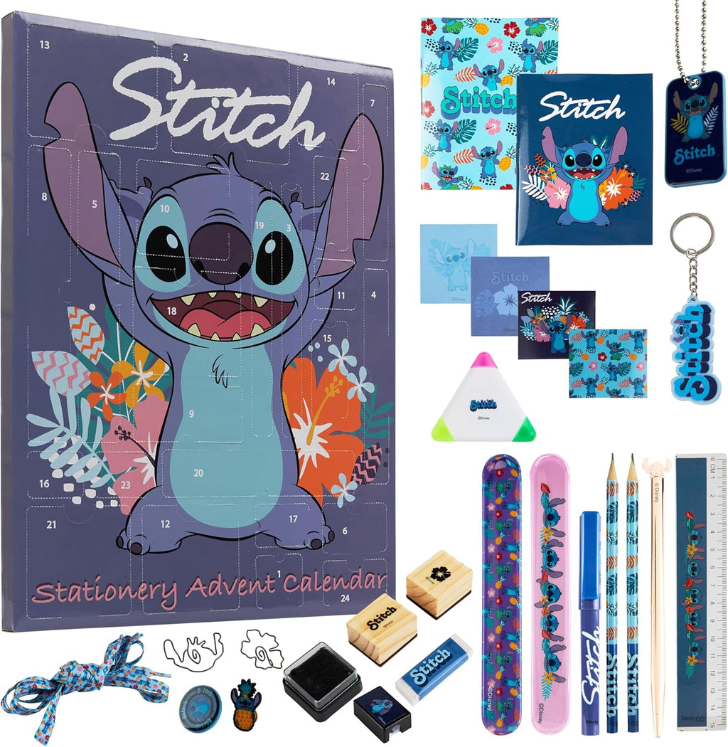 DISNEY Disney Stitch Adwent Calendar Stacjonarne Wielobarwność