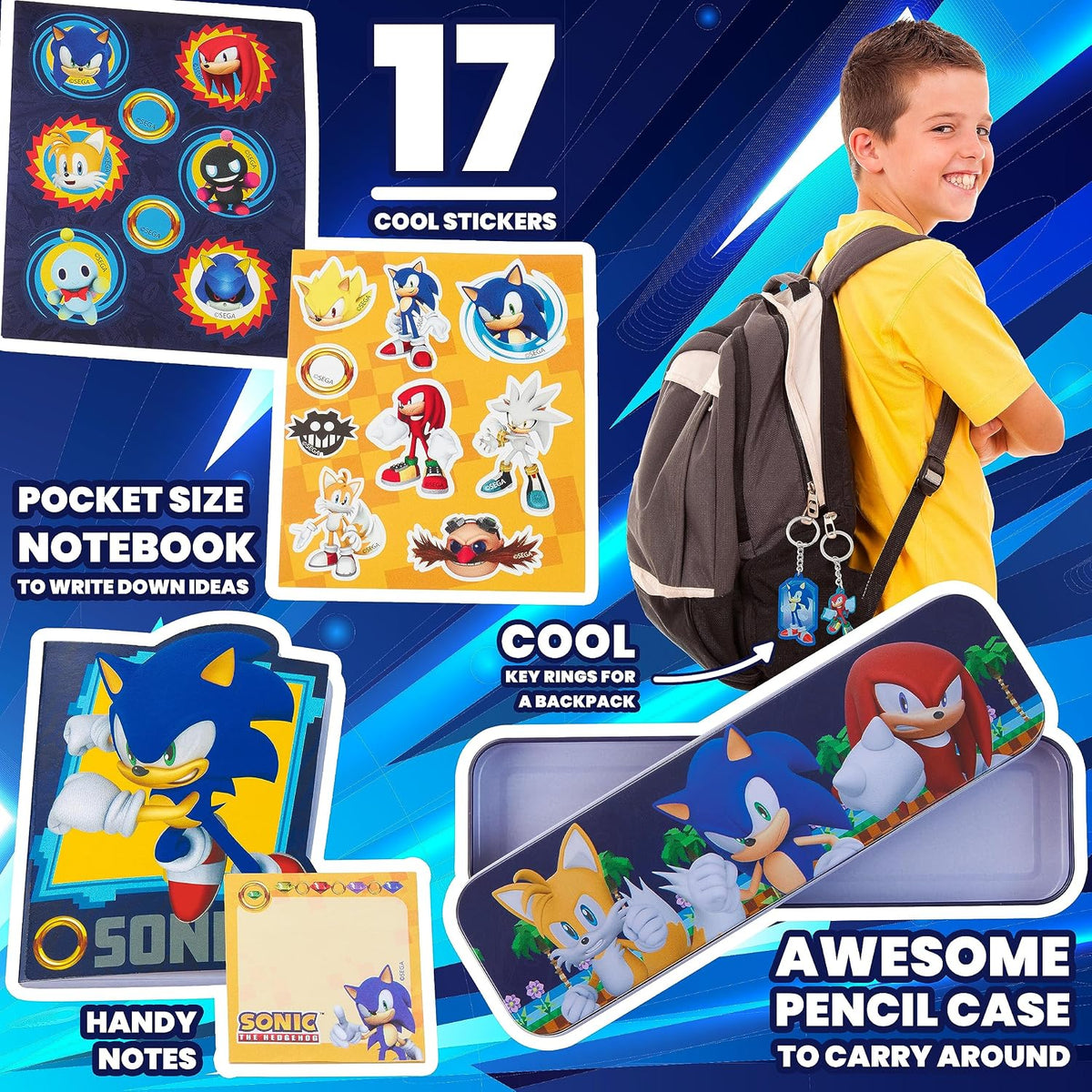 Sonic The Hedgehog Kalendarz adwentowy 2024 dla dzieci i młodzieży