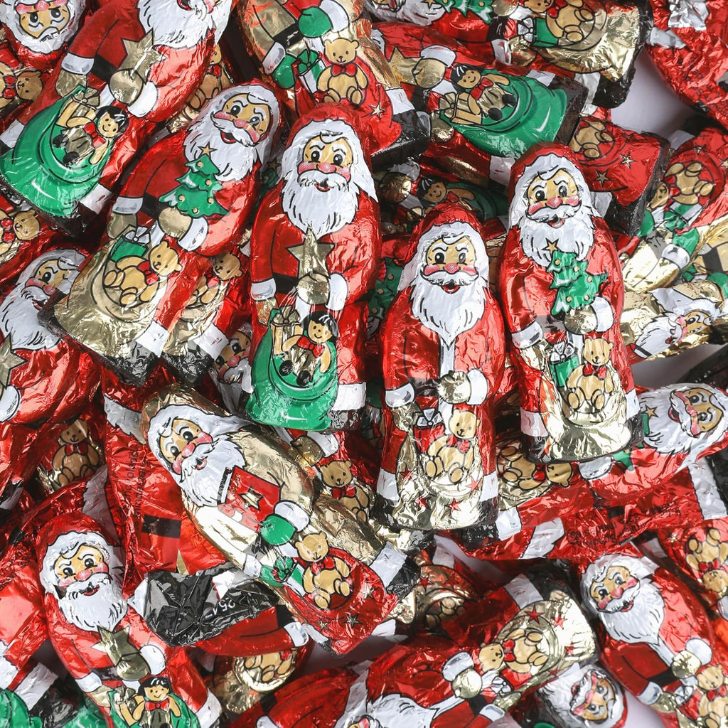 Riegelein Riegelein Solidny Święty Mikołaj w puszce, 525 g (70 sztuk) - Fairtrade czekolada mleczna 