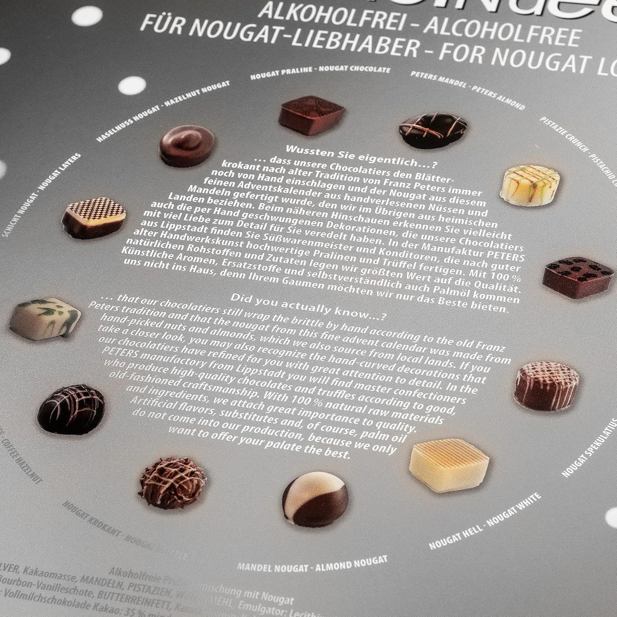 Peters Uwiedziony z przyjemnością – Kalendarz adwentowy Nugat